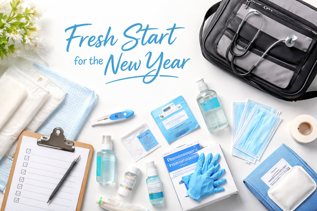 New Year, Ready Care: Essential Medical Supplies to Start the Year Strong Published by MetroMed Essentials Serving homes, caregivers, and small healthcare teams across the DMV