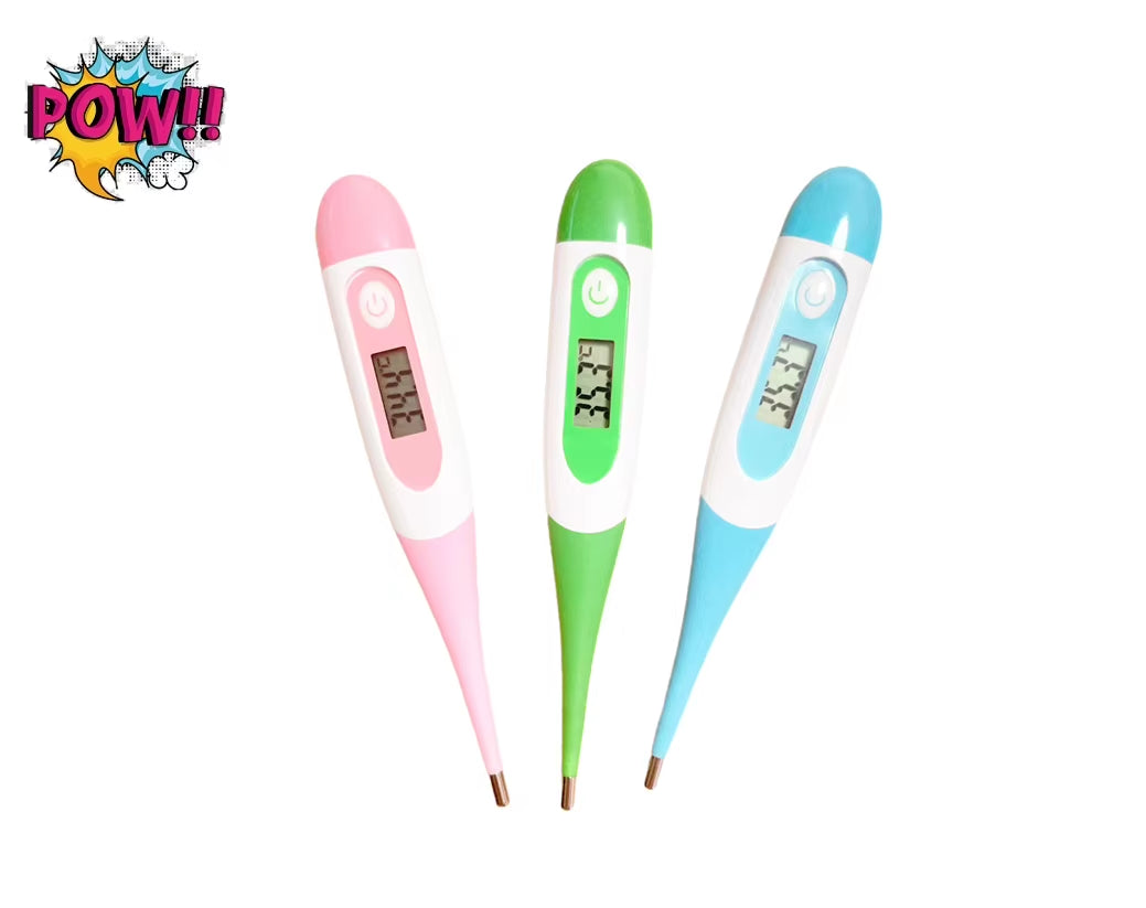 Cartoon Portable Electronic Thermometer Products Safe Dry Veterinary Animals Accessories Pet Medical Equipment Tool Aparelhos