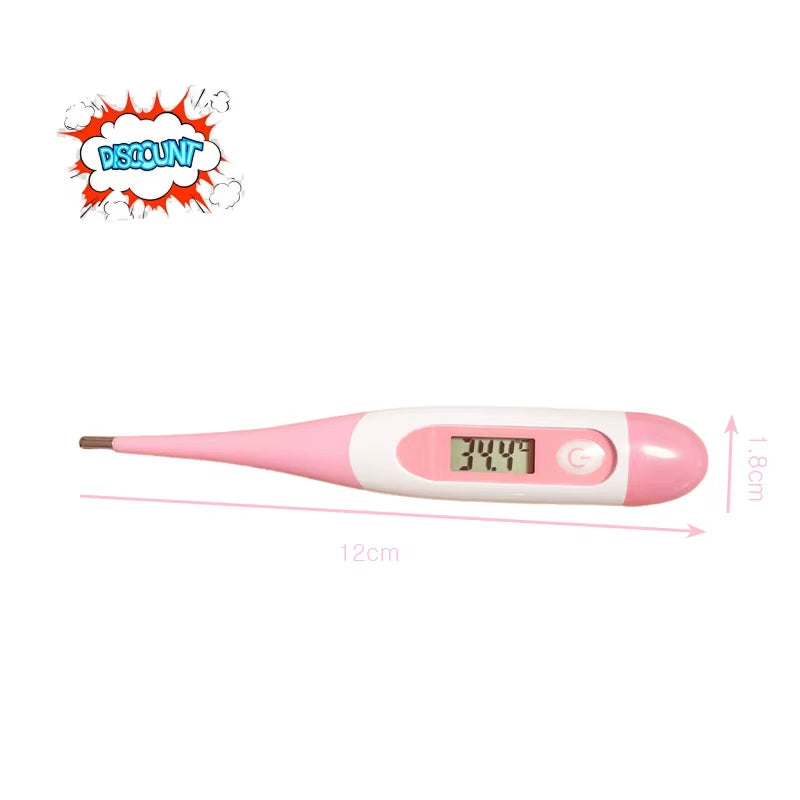 Cartoon Portable Electronic Thermometer Products Safe Dry Veterinary Animals Accessories Pet Medical Equipment Tool Aparelhos
