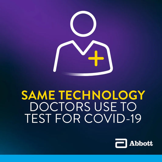 ™ COVID-19 Rapid Antigen Self-Test Kit with Reliable 15 Minute Results, 2 Tests