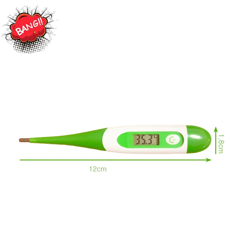 Cartoon Portable Electronic Thermometer Products Safe Dry Veterinary Animals Accessories Pet Medical Equipment Tool Aparelhos