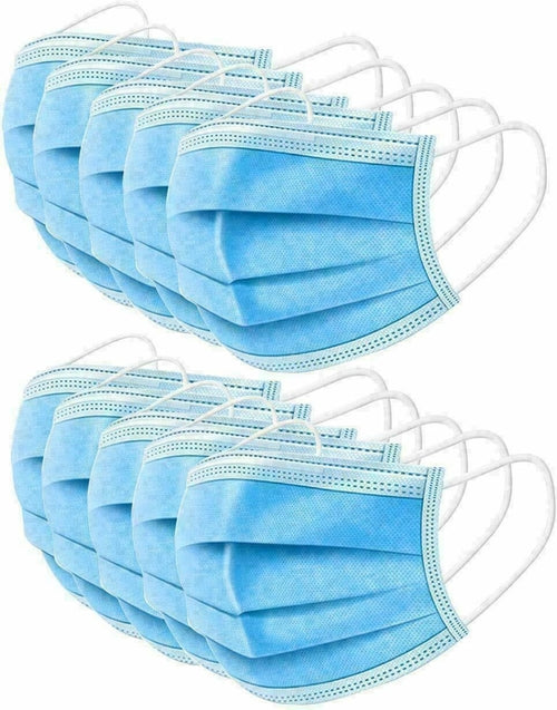 FDA Registered - Disposable Protective Face Mask 3 Layers For